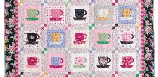 Teacup Quilt Block Pattern