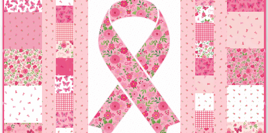 Strength In Pink Hope Free Quilt Pattern