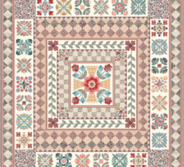 Jane Austen 250 Years Quilt