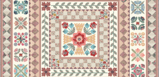Jane Austen 250 Years Quilt