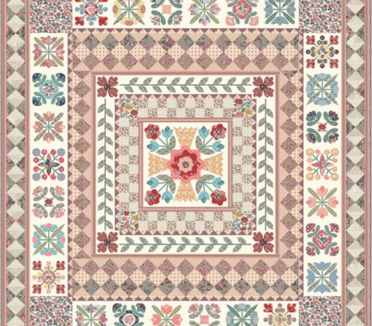 Jane Austen 250 Years Quilt