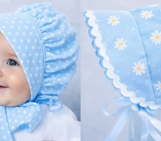Baby Bonnet Sewing Pattern