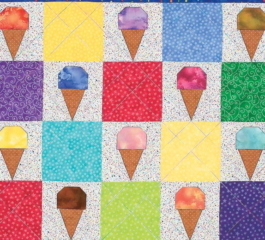 Single Scoop Quilt Pattern