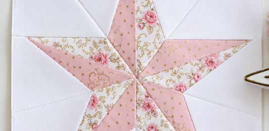 Christmas Star Block Free Pattern