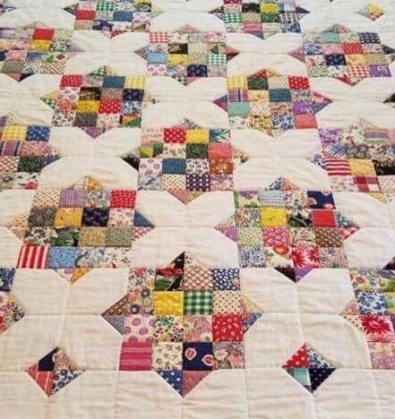 Scrappy Crossroads Quilt Free Pattern