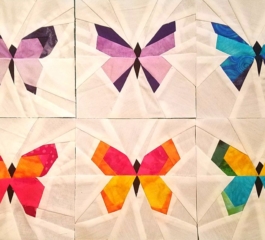 Butterfly Charm Blocks Pattern