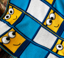 Minion Blanket Free Pattern