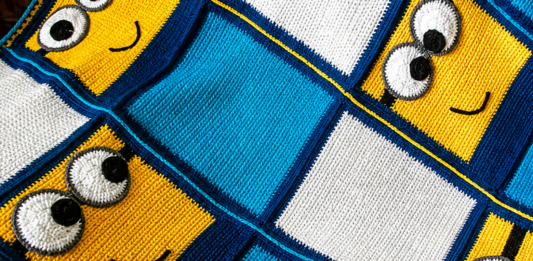 Minion Blanket Free Pattern