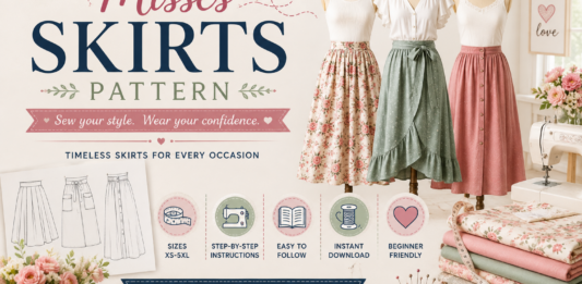Misses’ Skirts Pattern Instructions