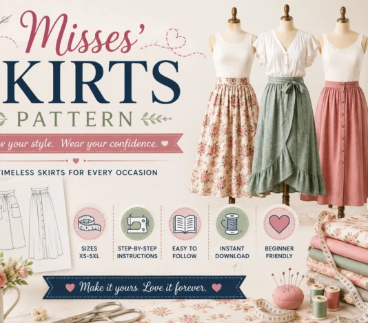 Misses’ Skirts Pattern Instructions