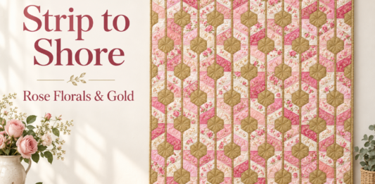 Strip to Shore Quilt Pattern