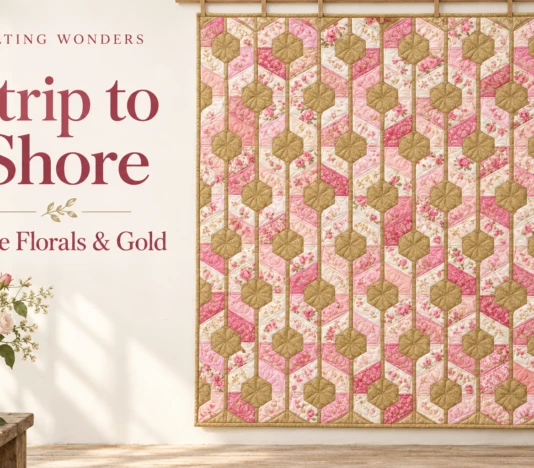 Strip to Shore Quilt Pattern