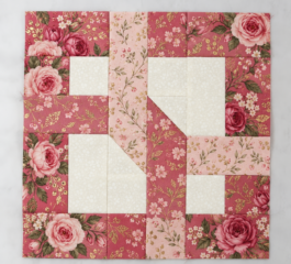 Loop the Loop Quilt Block Free Pattern