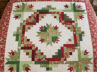 Christmas Pine Wreath Quilt Pattern