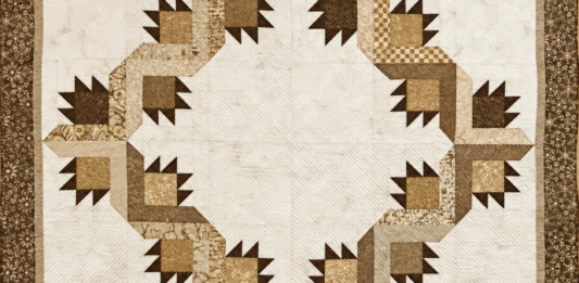 Bear Tracks Vintage Reimagined Quilt Pattern