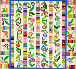 Flowering Vines Quilt Pattern