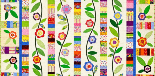 Flowering Vines Quilt Pattern