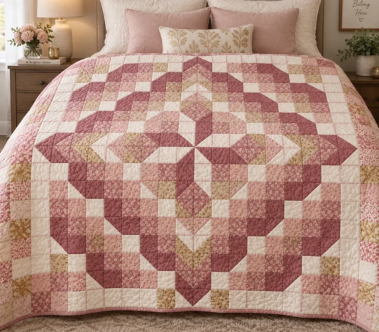 Nana Flower Quilt Pattern – Free PDF and Instructions