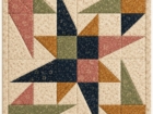 Pin Twist Star Quilt Block Pattern