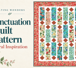 Punctuation Quilt Pattern